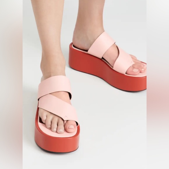 STAUD Shoes - STAUD Fly Platform Sandals